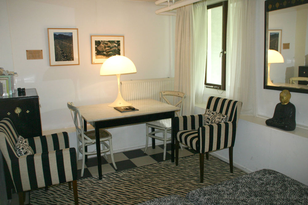 zwart wit kamer